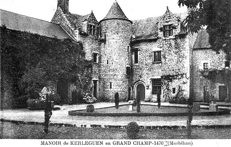 Manoir de Grand-Champ (Bretagne).