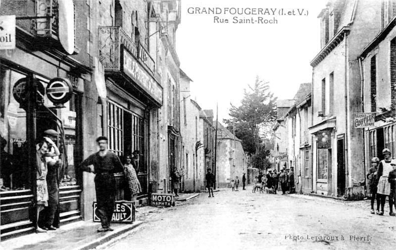 Ville de Grand-Fougeray (Bretagne).