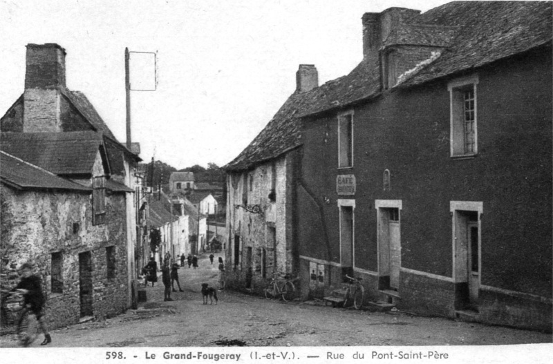 Ville de Grand-Fougeray (Bretagne).