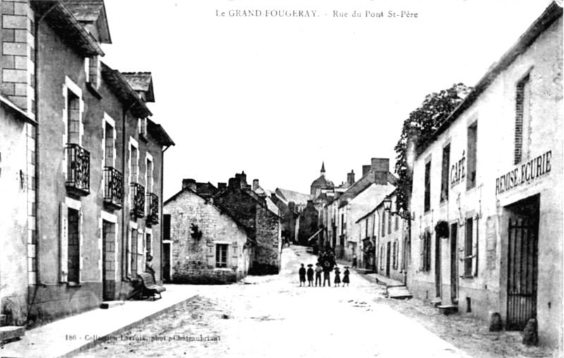 Ville de Grand-Fougeray (Bretagne).