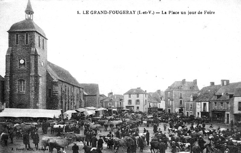 Eglise de Grand-Fougeray (Bretagne).