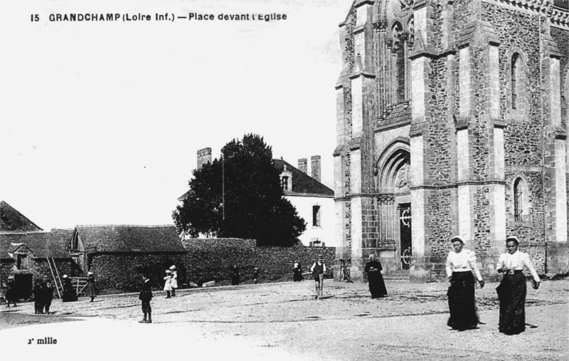 Ville de Grandchamp-des-Fontaines (Bretagne).