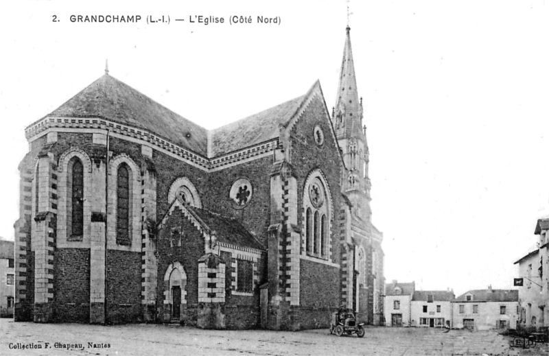 L'Eglise de Grandchamp-des-Fontaines (Bretagne).