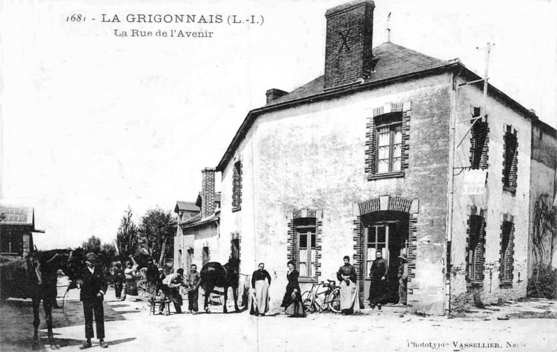 Ville de Grigonnais (anciennement en Bretagne).