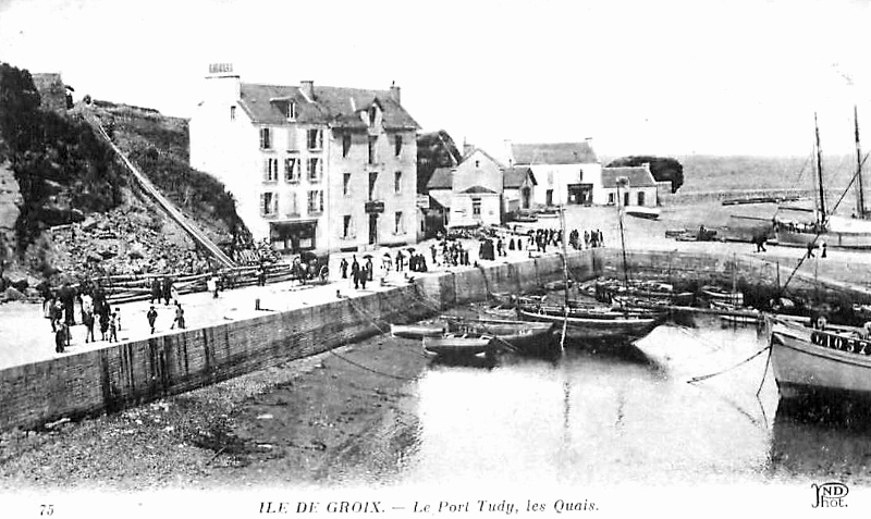 l'île de Groix (Bretagne).