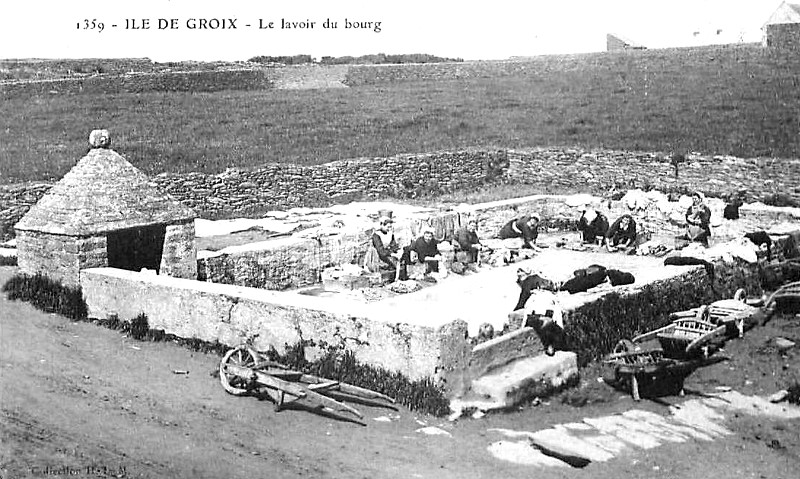 Lavoir de Groix (Bretagne).