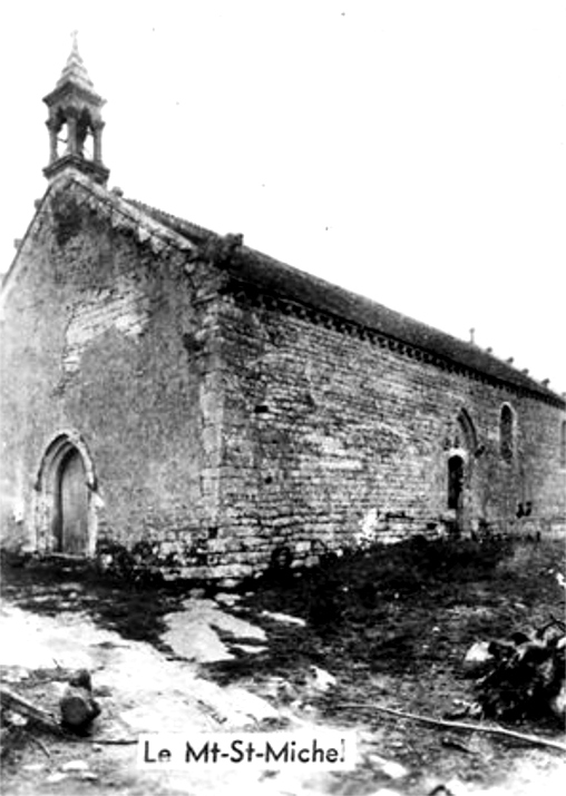 Chapelle Saint-Michel en Guhenno (Bretagne).