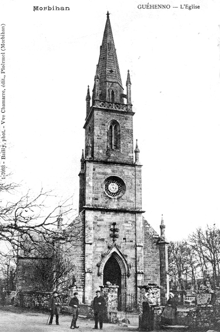 Eglise de Guéhenno (Bretagne).
