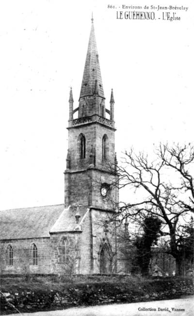 Eglise de Guhenno (Bretagne).