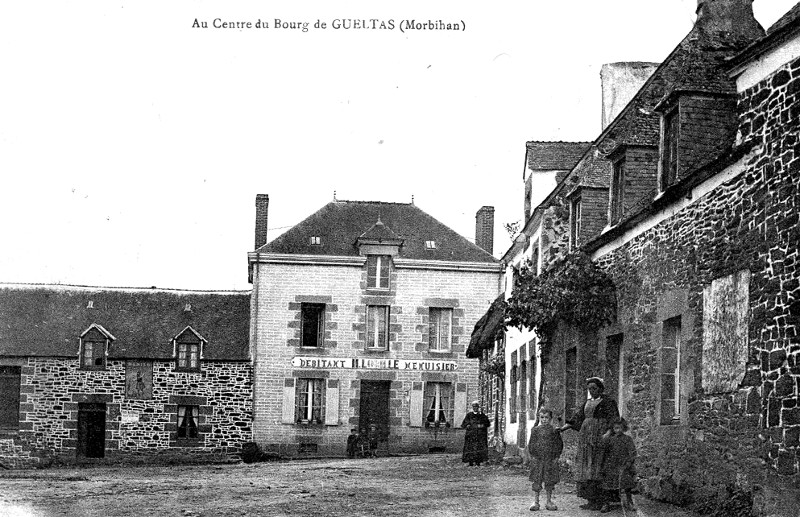 Ville de Gueltas (Bretagne).