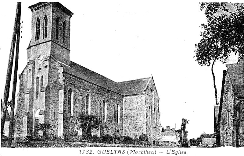 Eglise de Gueltas (Bretagne).