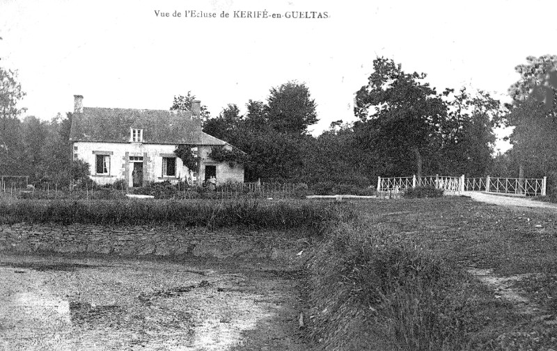 Ville de Gueltas (Bretagne).