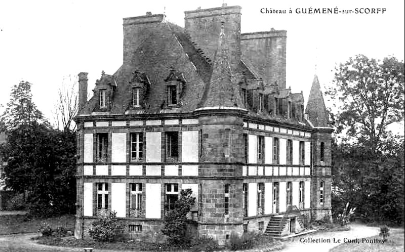Chteau de Gumen  Gumen-sur-Scorff (Bretagne).