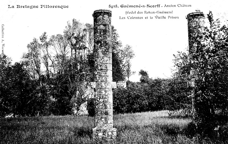 Chteau de Gumen  Gumen-sur-Scorff (Bretagne).