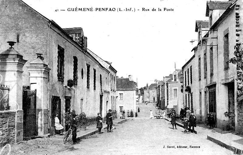 Ville de Gumen-Penfao (Bretagne).