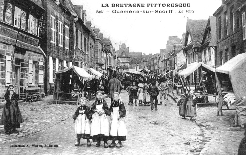 Ville de Gumen-sur-Scorff (Bretagne).