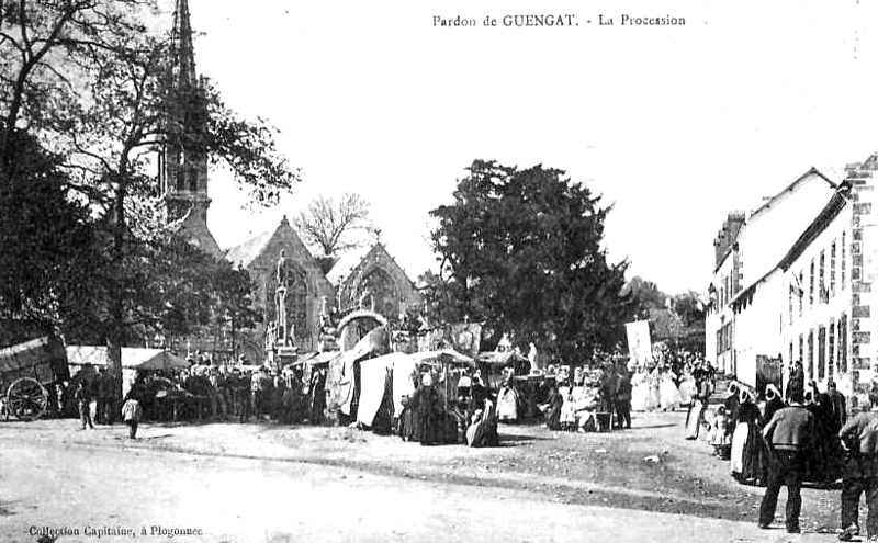 Eglise de Guengat (Bretagne).