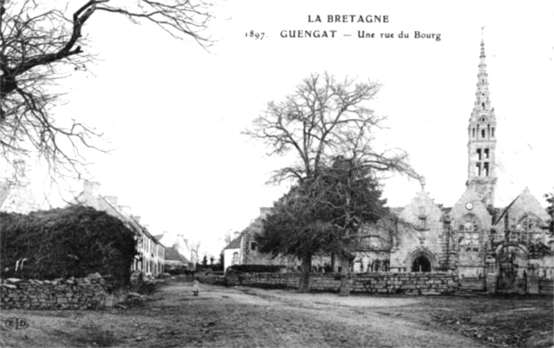 Ville de Guengat (Bretagne).