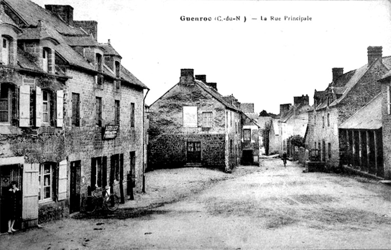 Ville de Guenroc (Bretagne).