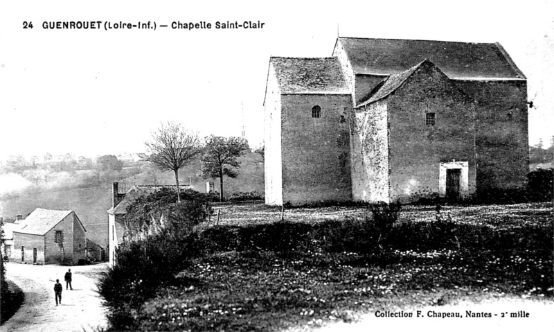 Chapelle Saint-Clair à Guenrouët (anciennement en Bretagne).