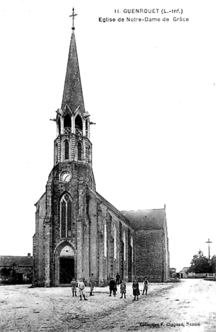 Eglise Notre-Dame de Grâce à Guenrouët (anciennement en Bretagne).