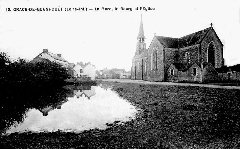 Eglise Notre-Dame de Grce  Guenrout (anciennement en Bretagne).