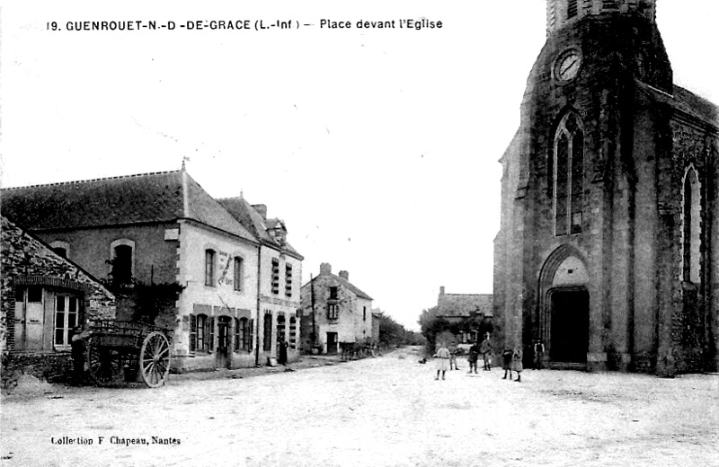 Ville de Guenrout (anciennement en Bretagne).