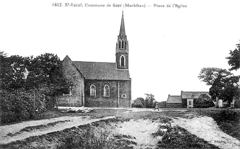 Chapelle Saint-Raoul à Guer (Bretagne).