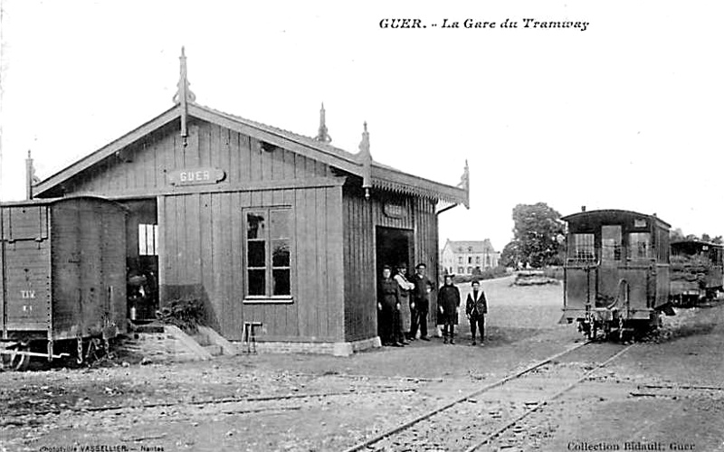 Gare de Guer (Bretagne).