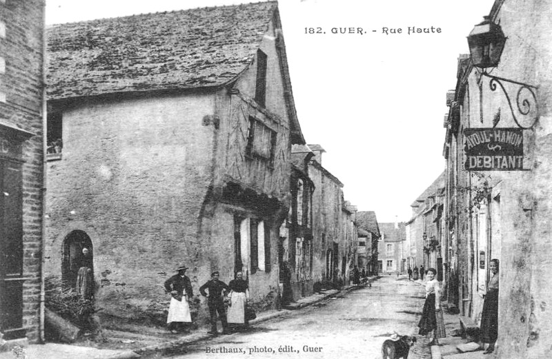 Ville de Guer (Bretagne).