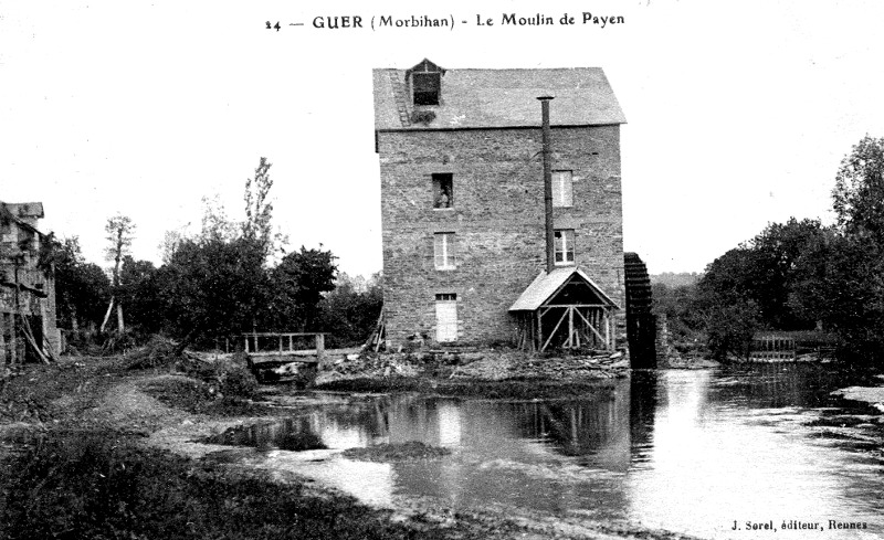 Moulin de Guer (Bretagne).