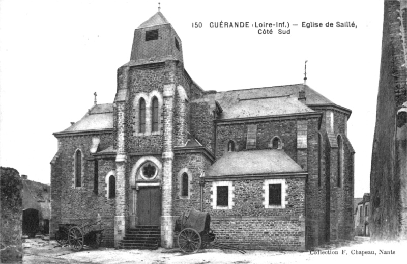 Eglise de Saill  Gurande (anciennement en Bretagne).
