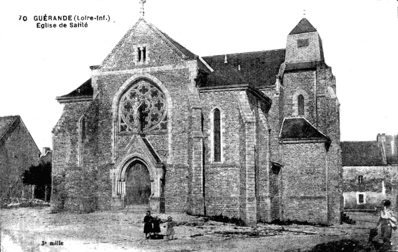 Eglise de Saill  Gurande (anciennement en Bretagne).