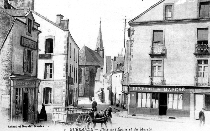 Ville de Gurande (anciennement en Bretagne).