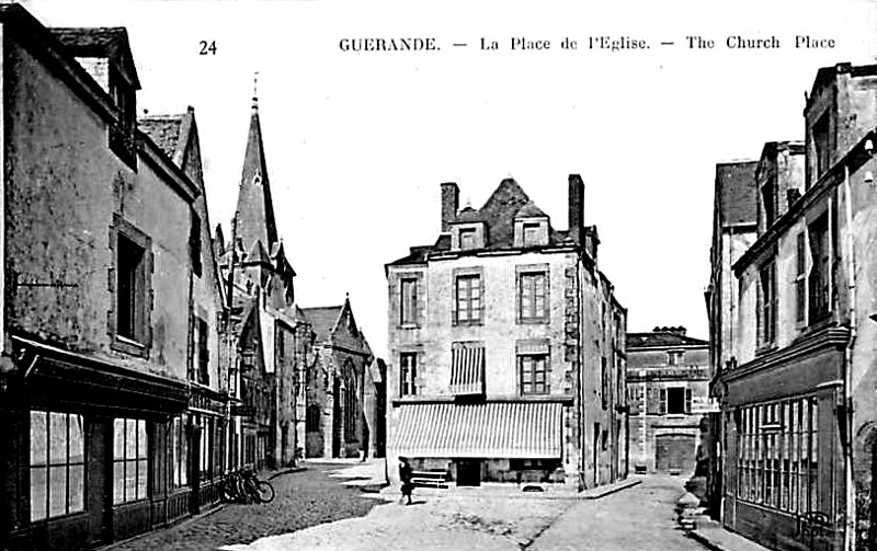 Ville de Gurande (anciennement en Bretagne).