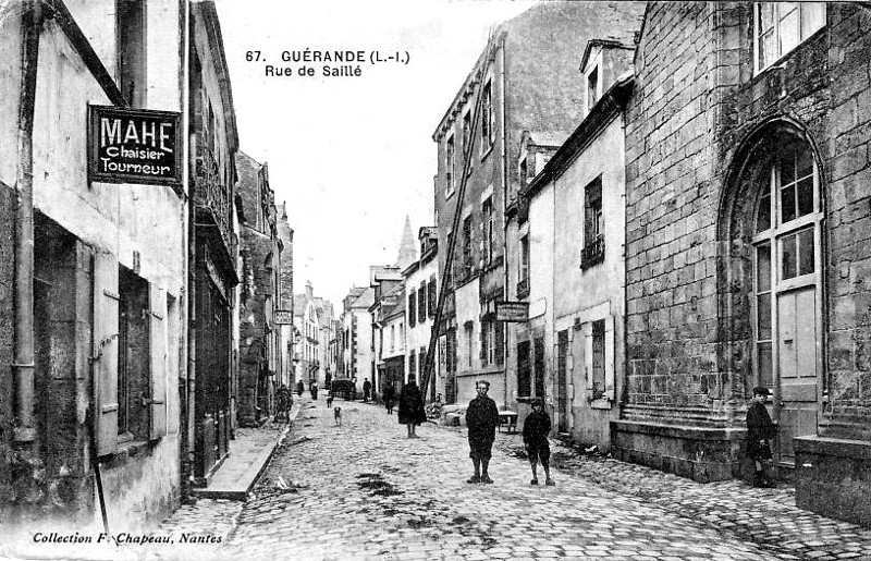 Ville de Gurande (anciennement en Bretagne).