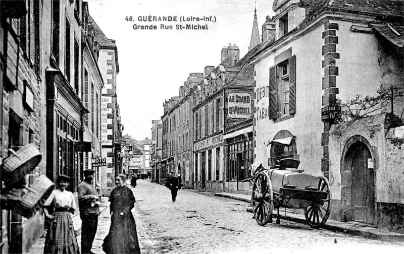 Ville de Gurande (anciennement en Bretagne).