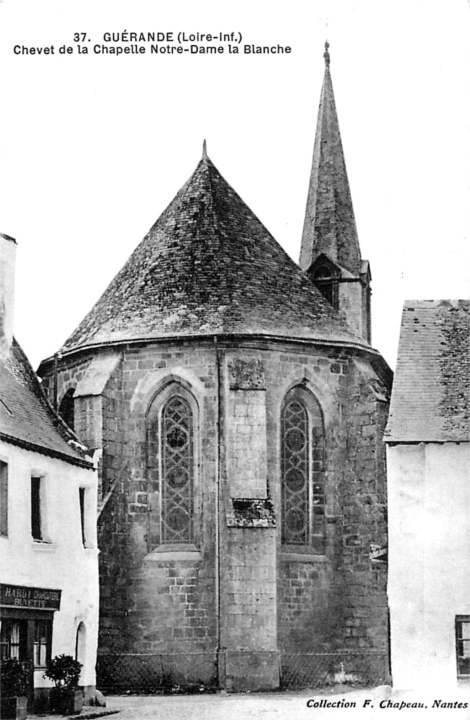 Chapelle Notre-Dame-la-Blanche  Gurande (anciennement en Bretagne).