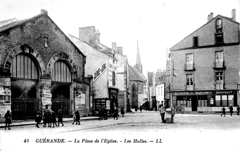 Ville de Gurande (anciennement en Bretagne).