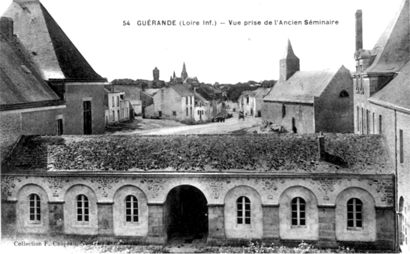 Ville de Gurande (anciennement en Bretagne).