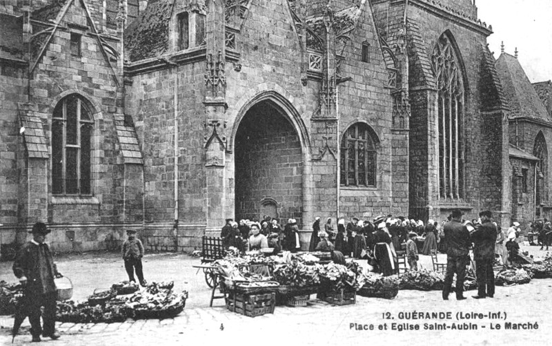 Ville de Gurande (anciennement en Bretagne).