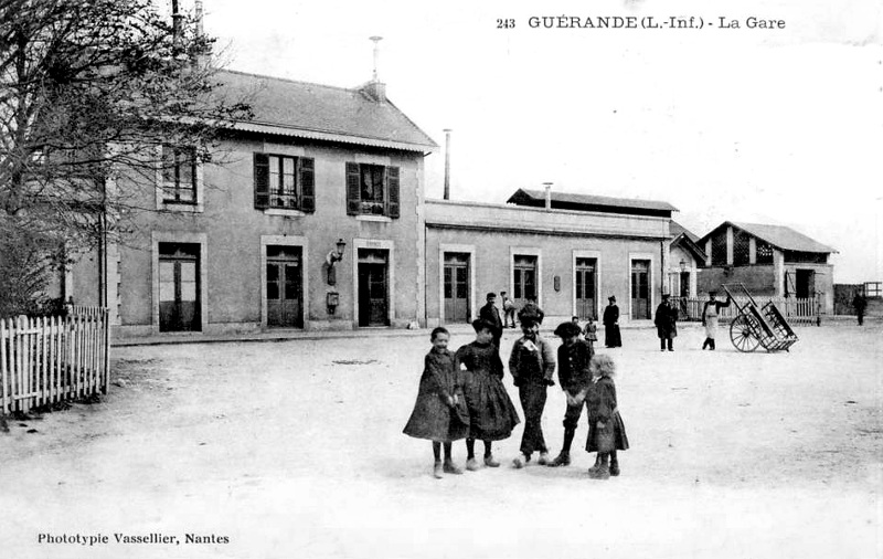Gare de Gurande (anciennement en Bretagne).