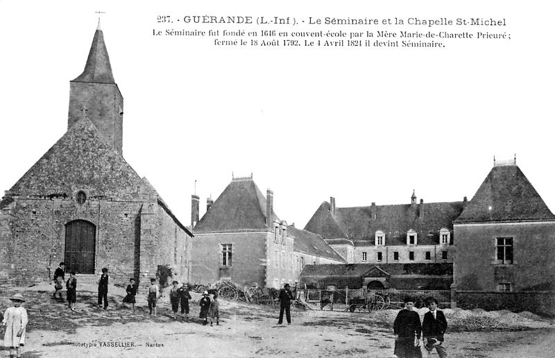 Ville de Gurande (anciennement en Bretagne).