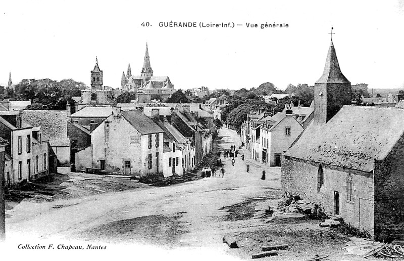 Ville de Gurande (anciennement en Bretagne).