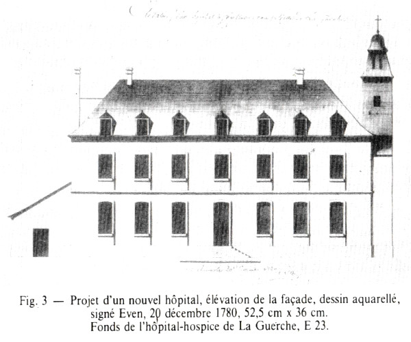 La Guerche de Bretagne : Projet d'un nouvel hôpital.