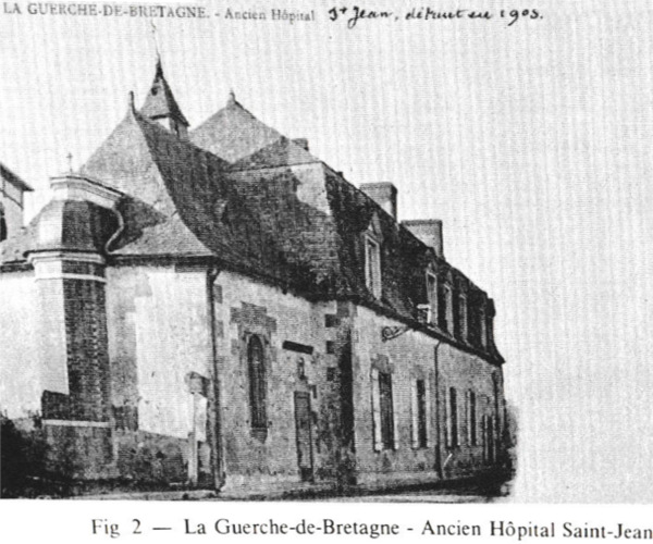 La Guerche de Bretagne : l'hôpital Saint-Jean.