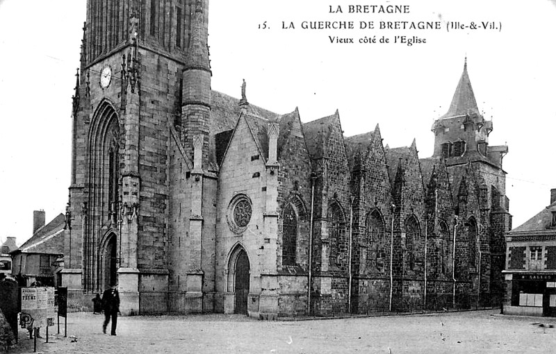 Eglise de la Guerche-de-Bretagne (Bretagne).