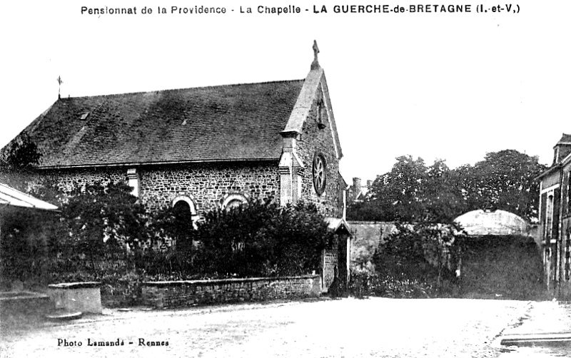 Chapelle de la Guerche-de-Bretagne (Bretagne).