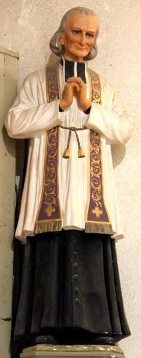 Statue de la chapelle Saint-Jean-Baptiste de Guerlesquin (Bretagne)