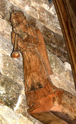 Les anges de la chapelle Saint-Trmeur de Guerlesquin (Bretagne)